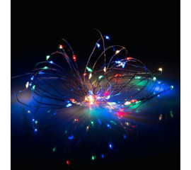 Електрогірлянда Yes! Fun Нитка на мідному дроті 50 LED різнокольорова 5 м статична, USB (975039) арт: 975039-tp