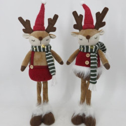 Новогодняя мягкая игрушка Yes! Fun Олень Мальчик 50 см LED (975044)