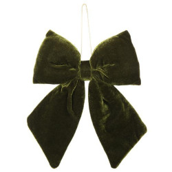 Украшение декоративное Yes! Fun Бант 24x18см темно-зеленый (975081)