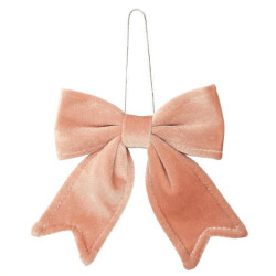 Украшение декоративное Yes! Fun Бант 12x13,5см пудровый (975088)