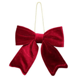 Украшение декоративное Yes! Fun Бант 12x13,5см бордо (975090)