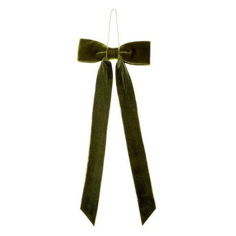 Украшение декоративное Yes! Fun Бант 38x16см темно-зеленый (975093)