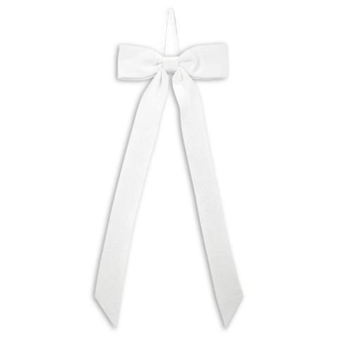 Украшение декоративное Yes! Fun Бант 38x16см белый (975096)