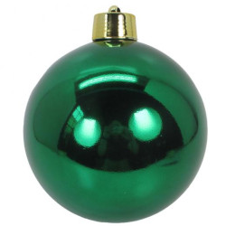 Новогодний шар Yes! Fun пластик 30cм зеленый глянец (975118)