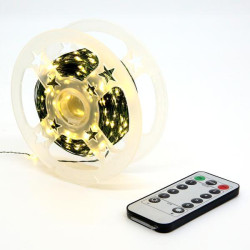 Електрогірлянда Yes! Fun Нитка 100 м, 1000 LED тепло-біла, 8 функцій, пульт. (975128) арт: 975128-tp