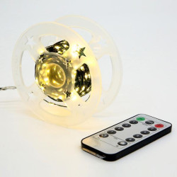 Електрогірлянда Yes! Fun Нитка 50 м, 500 LED тепло-біла, 8 функцій, пульт. (975129) арт: 975129-tp