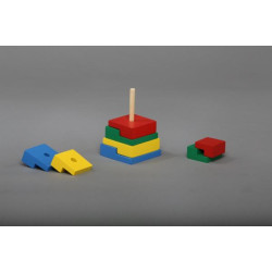 Пірамідка Головоломка 8 елементів, Komarovtoys (A 332)