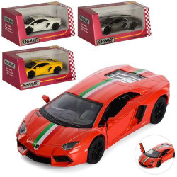 Машина метал. "Kinsmart" "Lamborghini Aventador LP700-4", в кор. 16*8*7,5см