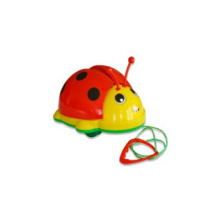 Каталка "Божа Корівка", крила, що рухаються, в сет. 21*17*19см, ТМ KINDER WAY, Україна