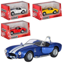 Машина метал. "Kinsmart" "1965 Shelby Cobra 427", в кор. 16*8,5*7,5см 