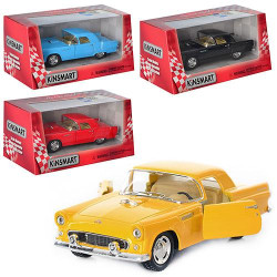 Машина метал. "Kinsmart" "Ford Thunderbird 1955", в кор. 16*8,5*7,5см