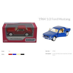 Машина метал. "Kinsmart" "Ford Mustang". в кор. 16*8,5*7,5см