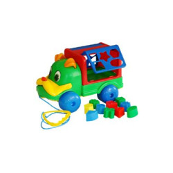 Каталка "Собака" сортер, в сет. 28*20*17,5см, ТМ KINDER WAY, Україна