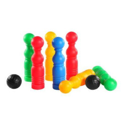 Игрушка разв. "Боулинг", в сетке 27*23см, ТМ Wader