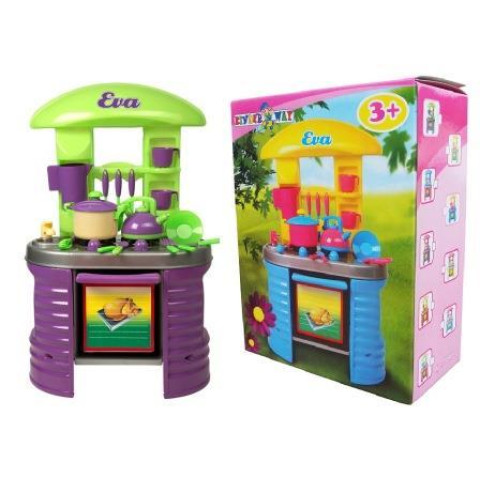 Кухня з посудом у кор. 46,5*78*28см, ТМ KINDER WAY, Україна
