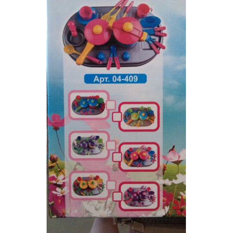 Плита з посудом, кор. 47*30*17см, ТМ KINDER WAY, Україна
