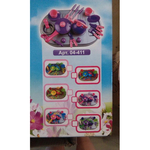 Плита з посудом, кор. 47*30*17см, ТМ KINDER WAY, Україна