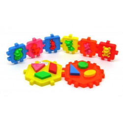 Куб-сортер "Логический", 2шт, в сетке 21*11см, ТМ KINDER WAY, Украина