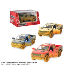 Машина метал. "Kinsmart" "Ford F-150 SVT Raptor", кор. 16*8,5*7,5см