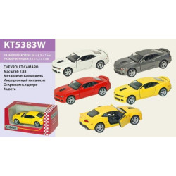 Машина метал. "Kinsmart" "Chevrolet Camaro", в кор. 16*8,5*7,5см