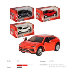 Машина метал. "Kinsmart" "Lamborghini Urus", в кор. 16*8*7,5см