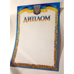 Диплом ДМ-034, 30*20см, цена за 1шт
