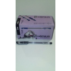 Ручка маслянная Hiper Ace, 0.7мм, черная, ЦЕНА ЗА УП. 50ШТ, в кор. 15*7*7см