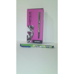 Ручка масляная Hiper Sport, 0,7мм, синяя, ЦЕНА ЗА УП. 10ШТ, в корр. 15*7*2см, арт: 973774-tp