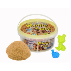 Кинетический песок Magik sand, 0.350кг, класика, в ведре, Украина, ТМ Стратег