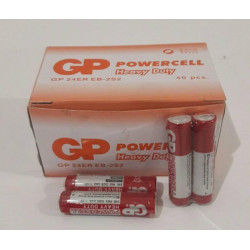 Батарейка GP POWERCELL 1.5V, ЦІНА ЗА УП. 40ШТ, 24ER-S2 сольова, R03, AAA, кор. 8*5*4см арт: 058578