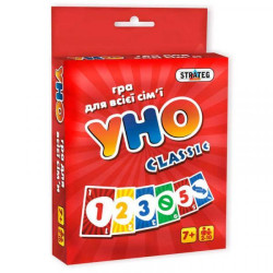 Игра "Уно classic", в кор. 13,5*9*2,5см, Украина, ТМ Стратег