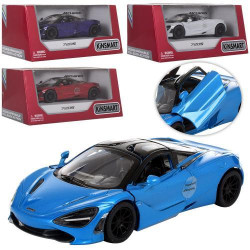 Машина метал. "Kinsmart" "McLaren 720S" инерц., 12см, открыв. двери, 4 цвета, в кор. 16*8*7см
