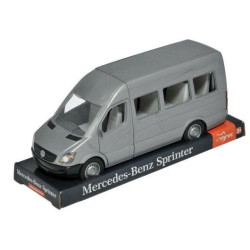 Автомобиль Mercedes-Benz Sprinter, пассажирский, серый, на планш. 16*28*10см, TM Wader