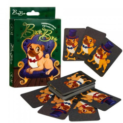 Карточная игра "Вуф Вуф", русский, в кор. 14*9,3*2,2см, ТМ Стратег, Украина