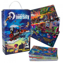 Настольная игра "Diversity", украинский, в кор. 18,7*12*4,5см, ТМ Стратег, Украина