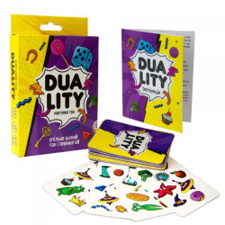 Настольная игра "Duality", русский, в кор. 14,2*9,3*2,3см, ТМ Стратег, Украина