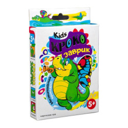 Карточная игра "Крокозаврик", на украинском. в кор. 14*9,3*2,2см, ТМ Стратег, Украина