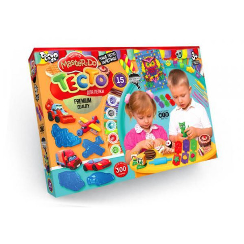 Тесто для лепки «Master Do» 18 цветов по 20г, в кор. 3,3*28*19,4см