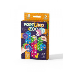 Игра настольная развлекательная "Fortuno ZOO 3D", русская