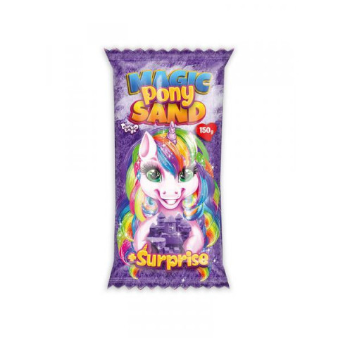 Кинетический песок «Magic Pony Sand» 150г 
