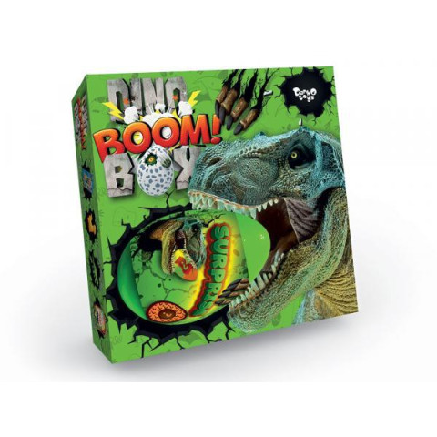 Набір для творчості Сюрприз Dino Boom Box, укр., в коробці 18х18х4см, Danko Toys (DBB-01-01U)