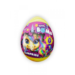 Набор для творчества Яйцо-сюрприз Bath Bomb Pony, в яйце 8х5см, Danko Toys (BB-02-03)