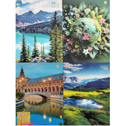 Зошит канцелярський А4, 48л, лінія, ТМ Тетрада, Україна арт: ТЕ459450