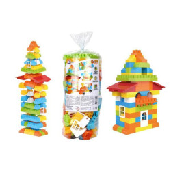 Конструктор, 130 дет., пак. 40*15см, ТМ Технок, Украина