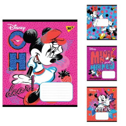 Зошит 12 лінія YES Minnie. Party mouse, ціна за уп. 25шт, Україна, ТМ YES