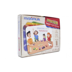 Набор "ProfiUM" развивающая семейная игра, 64 карточки, 36 брусков MAXIMUS (5463)