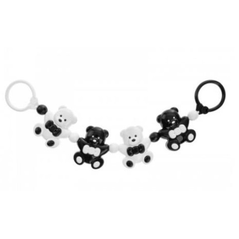 Брязкальце контрастне для коляски 