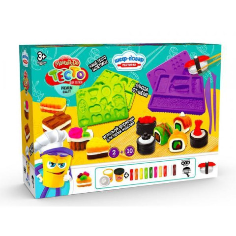 Тесто для лепки «Master Do. Шеф -кухар. Ресторан», русский