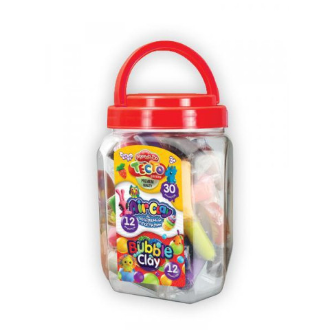 Набор Тесто для лепки Набор для творчества 3 в 1, рус., , Danko Toys (TAB-01-01) 