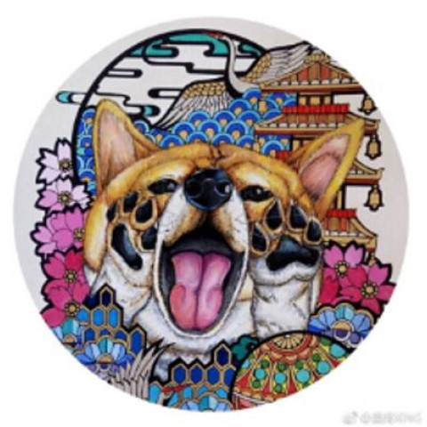 Алмазна мозаїка  Тварини. Корги у кущах, 30х40см, полотно на підрамнику, Dreamtoys (H8775)